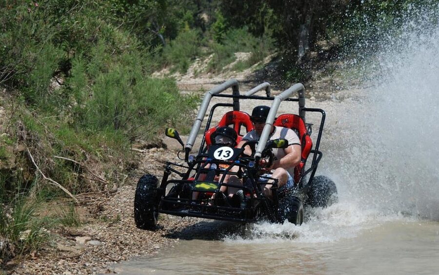 Antalya Rafting, Buggy/Quad, Zipline & Lunch with Swim Break - How the day feels in practice