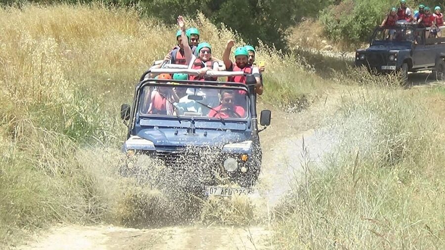 Antalya: Rafting Jeep Buggy&Quad Safari zipline canyon visit - Guides, languages, and family comfort