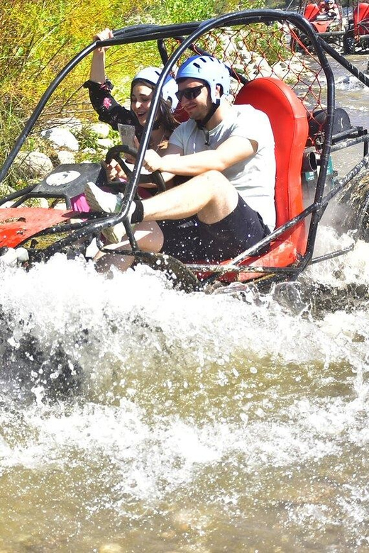 Antalya: Rafting with Lunch and Zipline/ATV or Jeep Option - Ziplining over the canyon