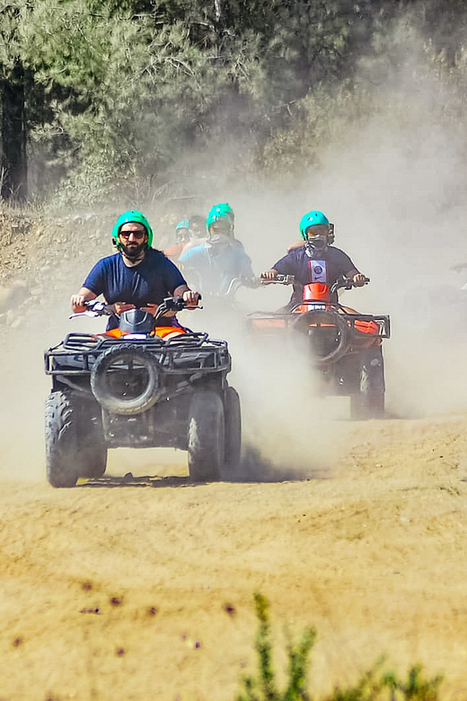 Antalya: Ziplining, Rafting, Jeep Tour & Quad Safari w/Lunch - Ziplining after the rapids