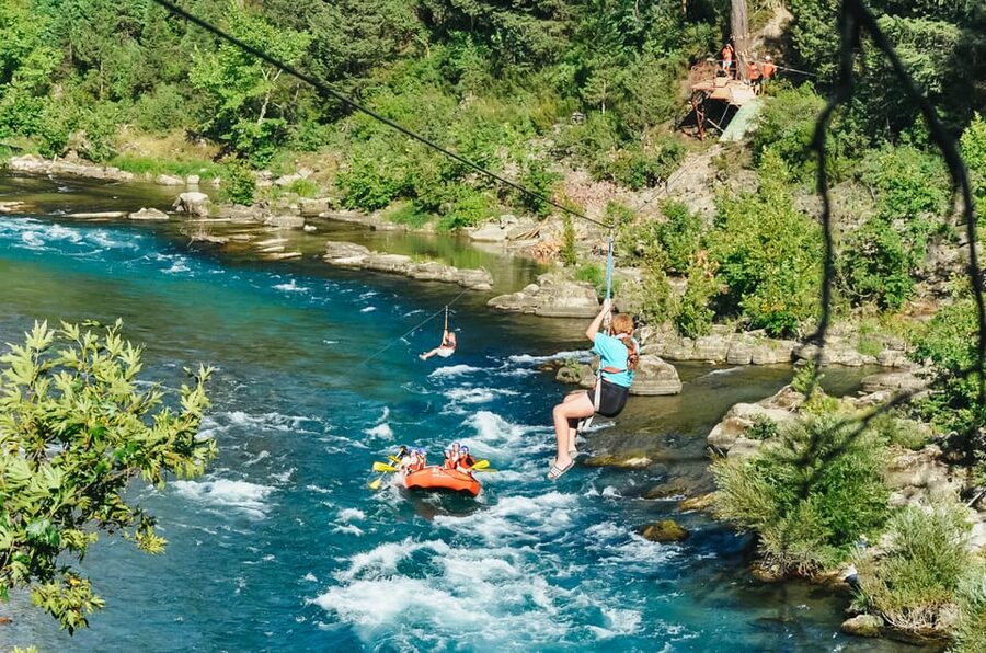 Antalya: Ziplining, Rafting, Jeep Tour & Quad Safari w/Lunch - Buggy and quad biking through mud