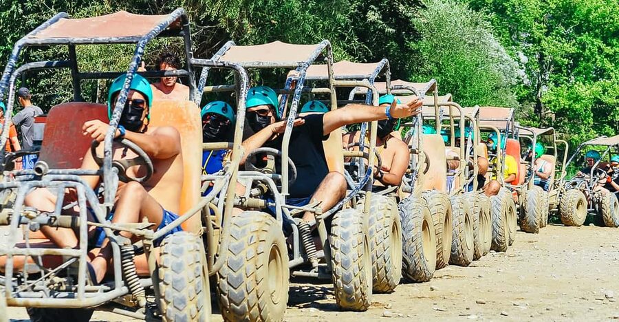 Antalya: Ziplining, Rafting, Jeep Tour & Quad Safari w/Lunch - The ancient bridge and the start of the river run
