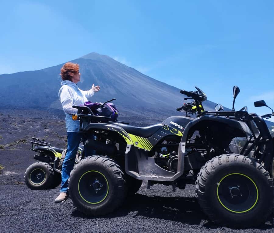 Antigua: Pacaya Volcano ATV Tour - Calderas Lagoon adds a quieter stop