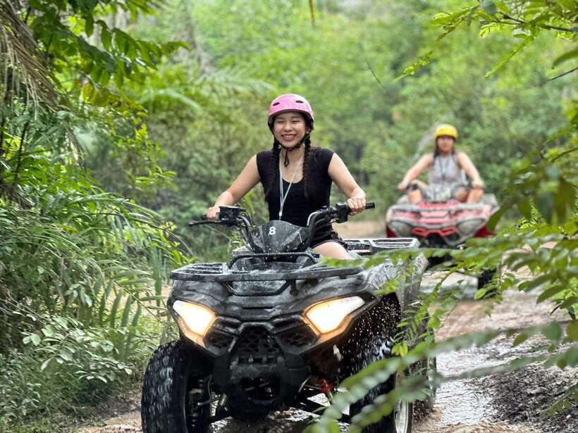Ao Nang: Krabi kayaking and and ATV Extreme - Who will enjoy this combined adventure