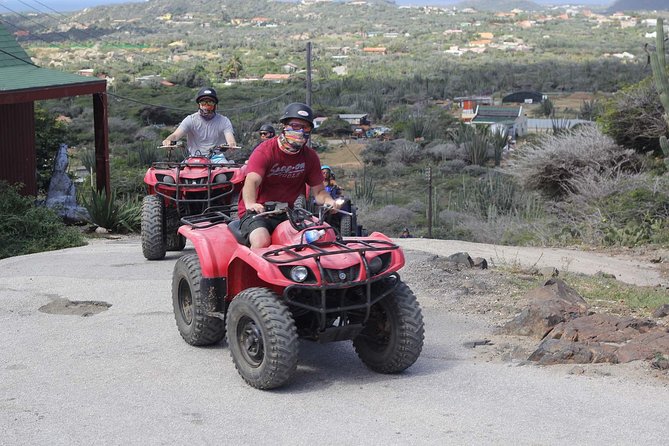Aruba ATV Adventure: Off-Road Tour in Single and Double Seaters - The cave pool and the changing route