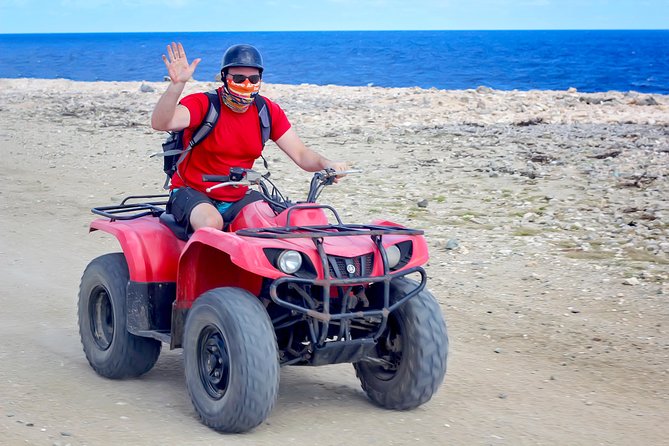 Aruba ATV Adventure: Off-Road Tour in Single and Double Seaters - Tripod Bridge and Aruba’s only black-sand beach