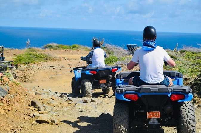 Aruba Off-Road ATV Tour with Cave Pool Swim - Andicuri Beach and the Water Break