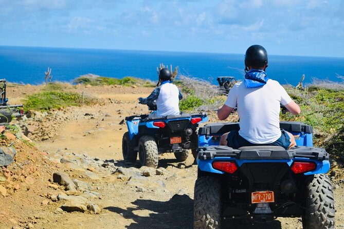 Aruba Off-Road ATV Tour with Cave Pool Swim - Pickup, Safety Briefing, and Choosing Your ATV