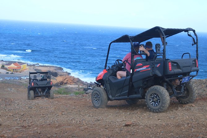 Aruba UTV, ATV Adventure to Secret Beach and Cave Pool - Bushiribana explains Aruba’s gold-mining past
