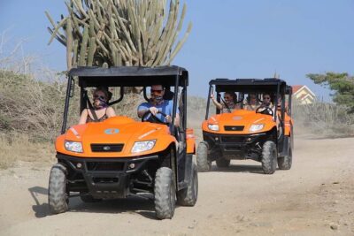 Aruba UTV Tour with Natural Cave Pool and Cliff Jumping