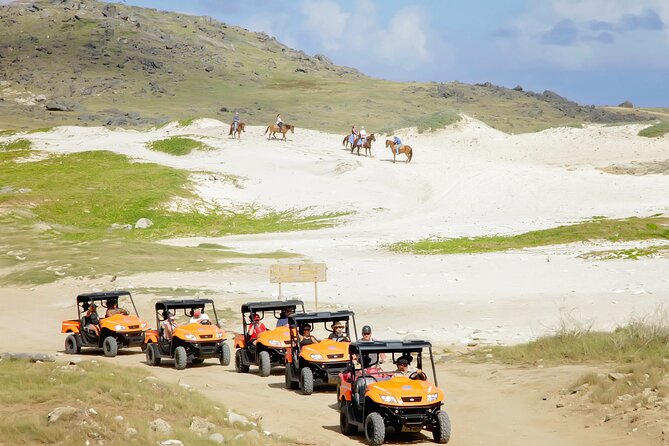 Aruba UTV Tour with Natural Cave Pool and Cliff Jumping - Baby Natural Bridge and Wariruri Bay show the wild coast