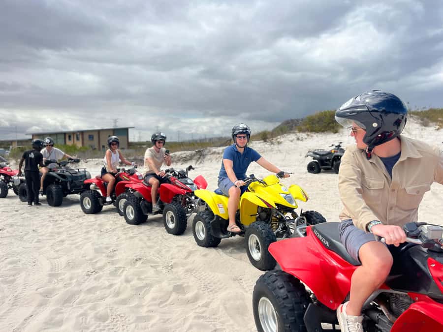 Atlantis Dunes: The best ATV- Quad Bike tour with PHOTOSHOOT - Riding the white dunes near Table Mountain