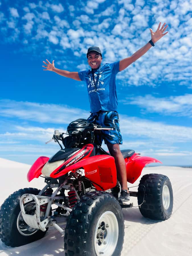 Atlantis Dunes: The best ATV- Quad Bike tour with PHOTOSHOOT - The photo stop and guide service