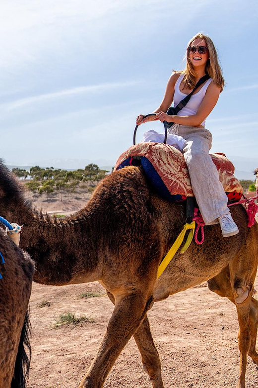 Atlas Mountain & Agafay:Quad Biking and Camel Ride Adventure - Walking around Imlil Valley