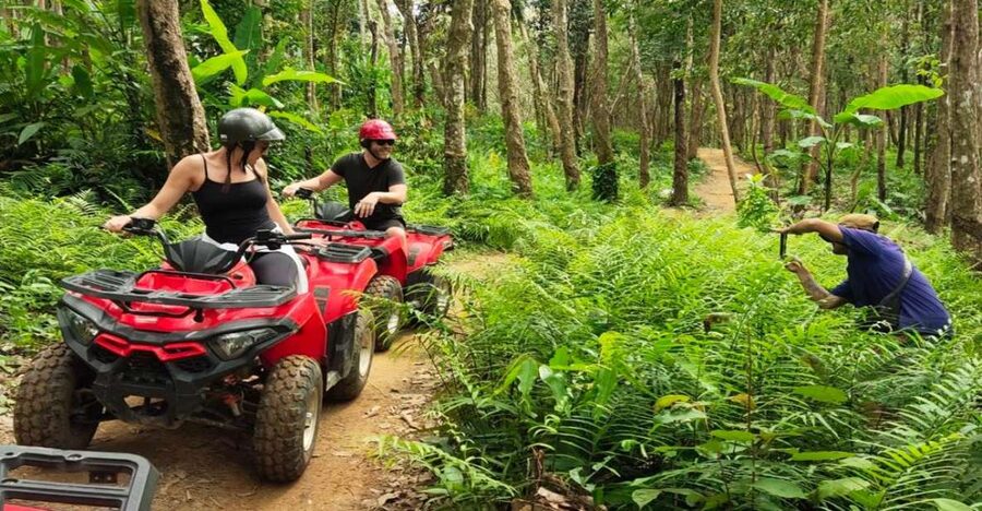 Atv adventure in jungle & city tour Phuket landmarks - Chalong Temple and Phuket’s religious side