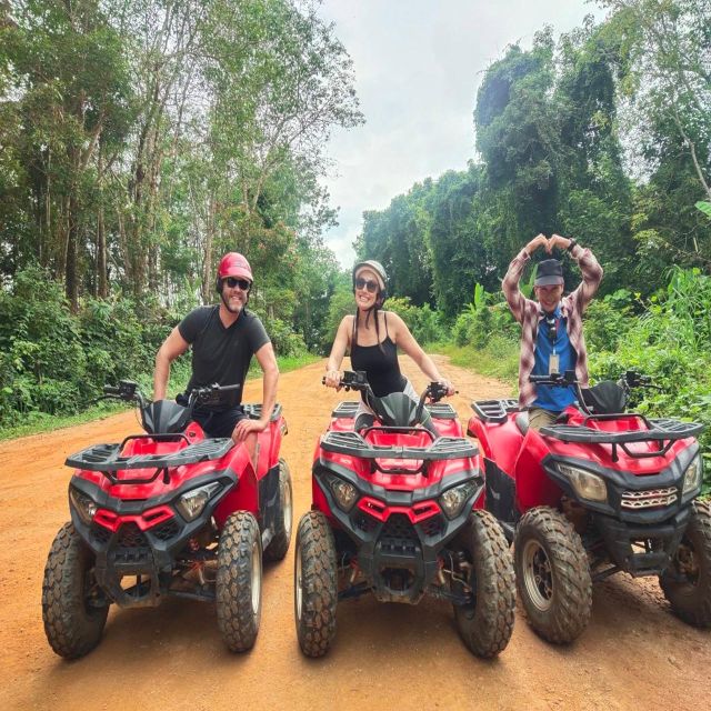 Atv adventure in jungle & city tour Phuket landmarks - Cashews, coffee, and a local product stop