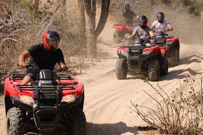 ATV Adventure in Rancho San Cristobal Cabo San Lucas - A 25 km route with Cabo’s second arch as the goal