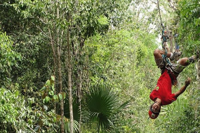 ATV Adventure, Interactive Bridges, Ziplines, Cenote and Lunch - The sales pitch is the biggest drawback