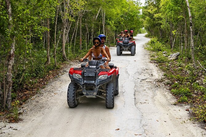ATV Adventure to Mayan Jade Cavern plus Snorkeling and Lunch - Playa Uvas brings lunch and salt water
