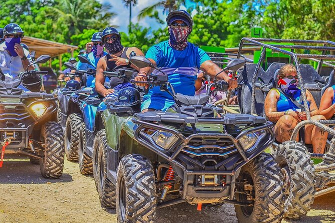 ATV and Buggy Excursion 4x4 in Punta Cana - Los Hoyos del Salado: a quick freshwater swim