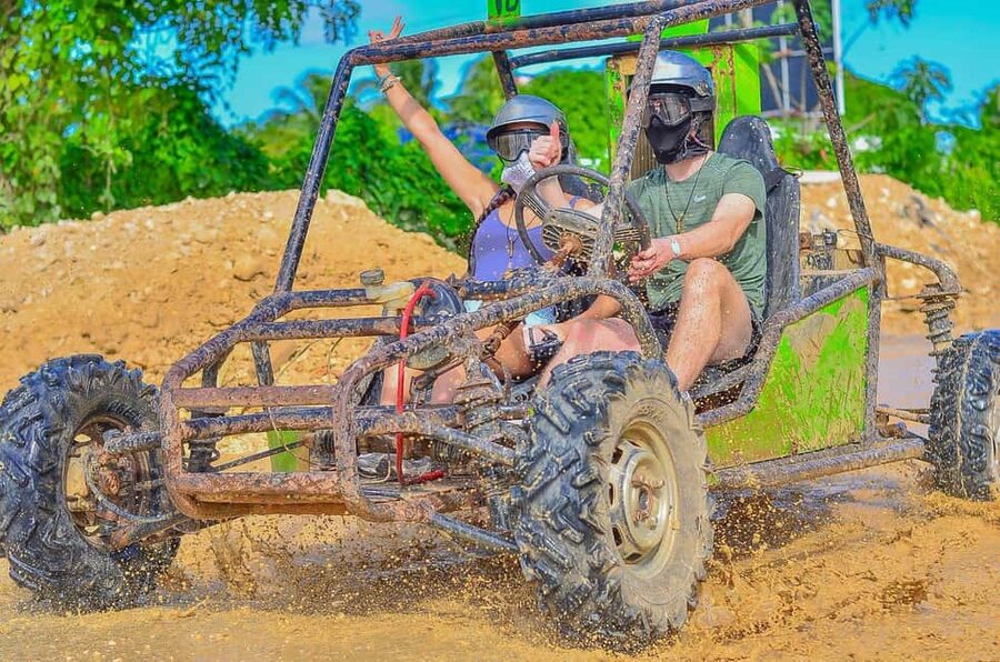 ATV and Buggy Excursion 4x4 in Punta Cana with Water Cave - Riding through the Macao countryside