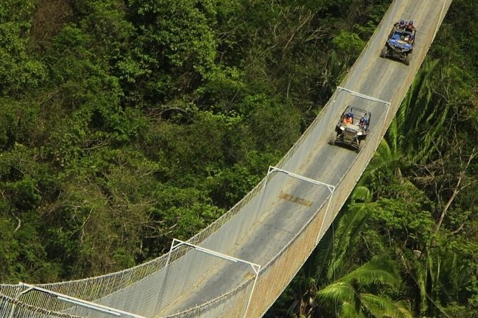 ATV and RZR Jorullo Bridge Experience in Puerto Vallarta - Crossing Jorullo Bridge above the valley