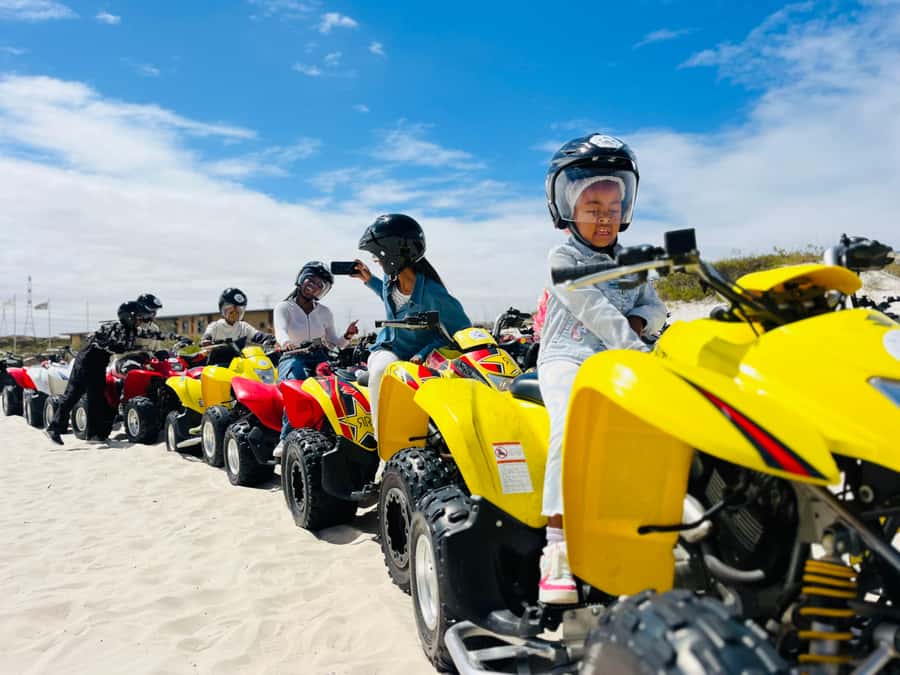 ATV Atlantis dunes: PHOTOSHOOT & VIDEOS - Riding through the white sand