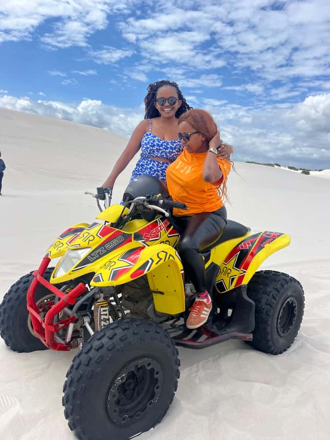 ATV Atlantis dunes: PHOTOSHOOT & VIDEOS - Photo stops with Table Mountain in view