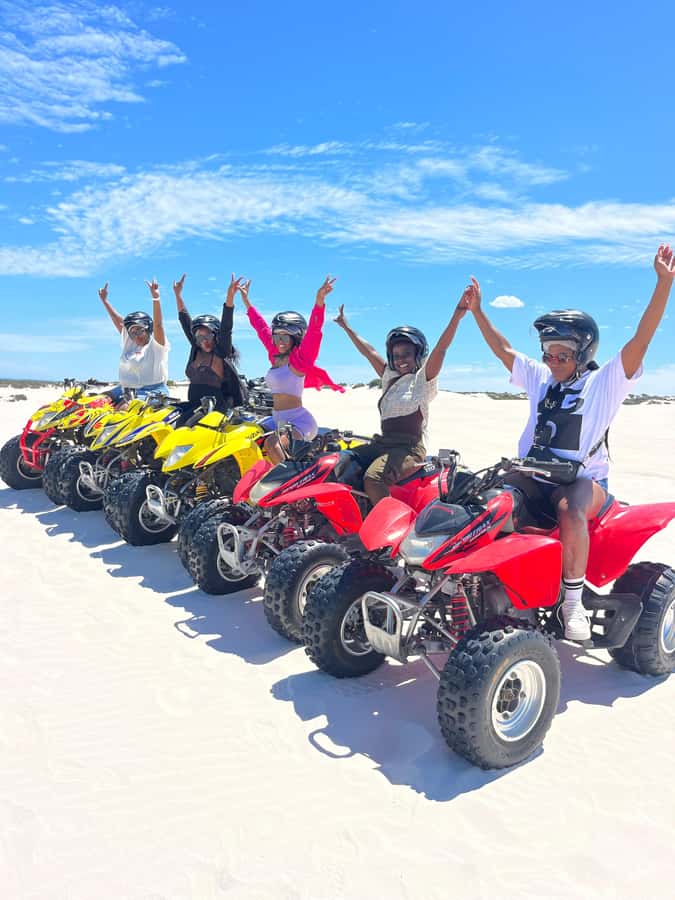 ATV Atlantis dunes: PHOTOSHOOT & VIDEOS - Timing, access, and group size