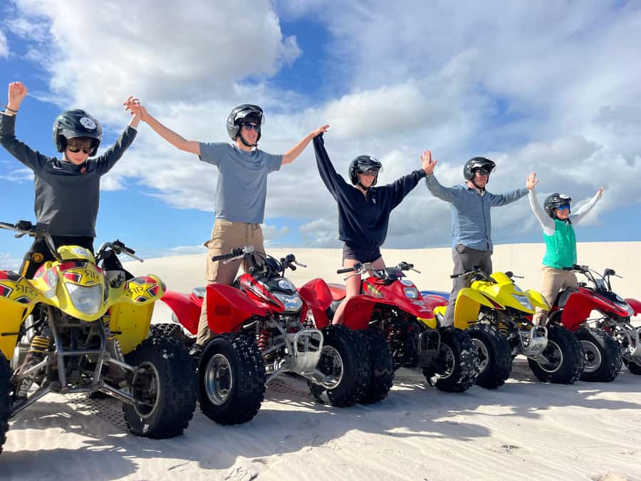 ATV Atlantis dunes: PHOTOSHOOT & VIDEOS - What happens before you start riding