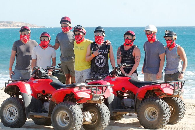 ATV, Beach and Desert Adventure with Tequila Tasting - The palapa tasting after the engines stop