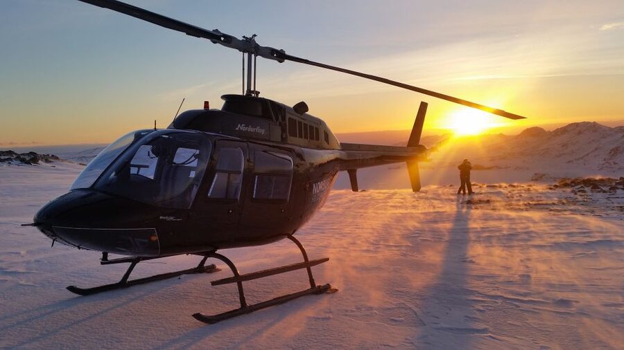 ATV & Helicopter combination tour From Reykajvik - Riding the rocky trail to Lake Hafravatn