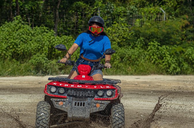 ATV Jungle discovering the wild Jade Cavern and Mayan Village - Inside the 18,000-year-old Jade Cavern