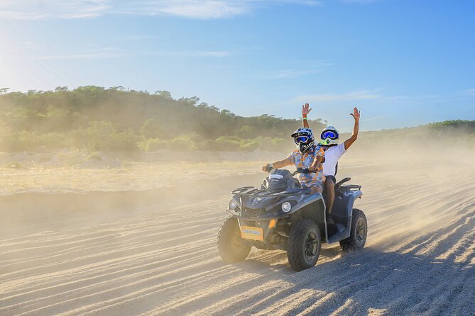 ATV Off-Road Adventure, Cross the Wooden Bridge & Feel the Thrill - The safety gear and practice circuit
