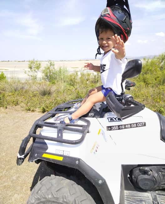 ATV/QUAD/4X4 Tours in Vlora - The 5-kilometer warm-up ride from town