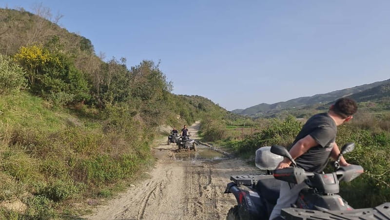 Atv Quad Adventure Berat - A quiet pause at Gjoroven Lake