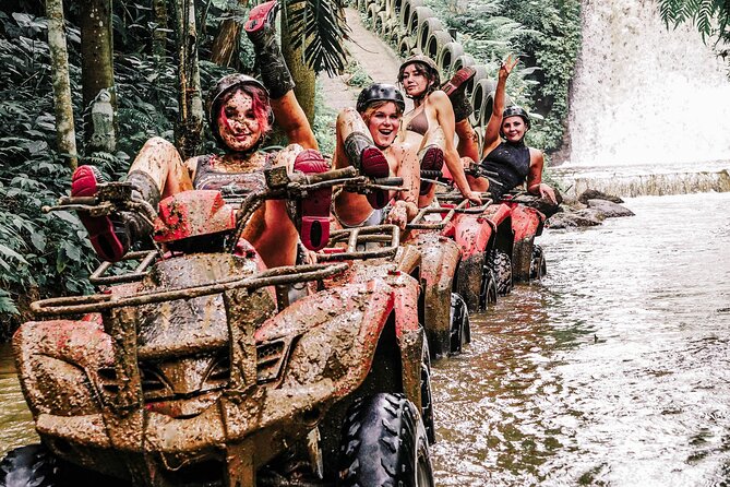 ATV Quad Bike Bali with Waterfall Gorilla Cave and Lunch - The jungle route: expect water, hills, and a workout