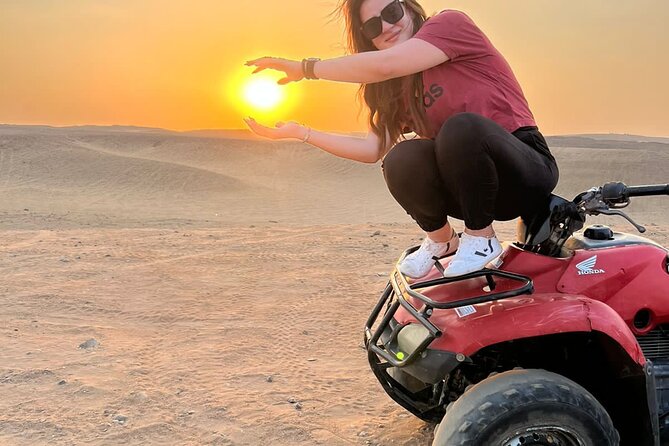 ATV Quad Bike Ride At GIZA Pyramids & BBQ Dinner. - Private transport and a personal guide