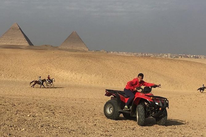 ATV Quad Bike Tour at Pyramids of Giza - What the 3:30 pm pickup involves