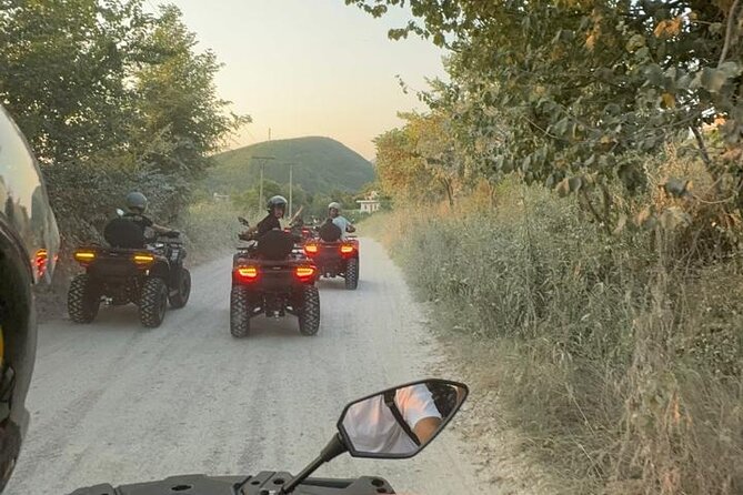 ATV/Quad Bike tour to Bovilla lake - Reaching the Bovilla Lake viewpoint
