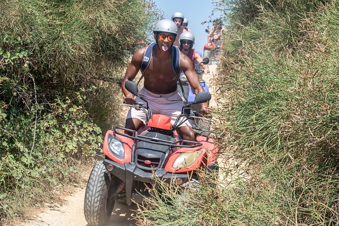 ATV Quad Guided Sightseeing/ Exploring Tour@The Pink Palace Corfu - The mountain viewpoint toward Corfu Town