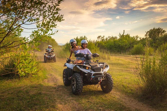 ATV Quad Safari Tour with Picnic & Swimming from Split - River water, rope swings, and the swimming option