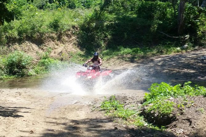 ATV Quads Let's Ride Shore Excursion - Amber Cove & Taino Bay - The ride back and the rum drink