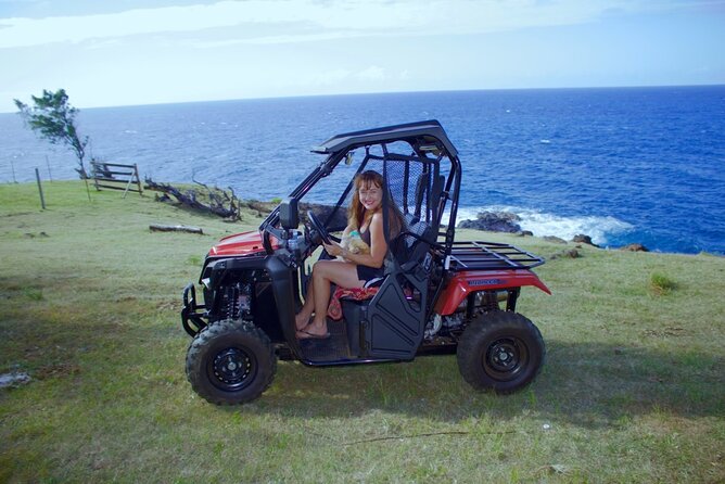 ATV Ranch ride Big Island Hawaii - The Hamakua coast viewpoint