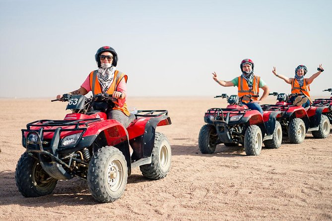 ATV Ride at the Desert of Giza Pyramids - The desert route and pyramid viewpoints