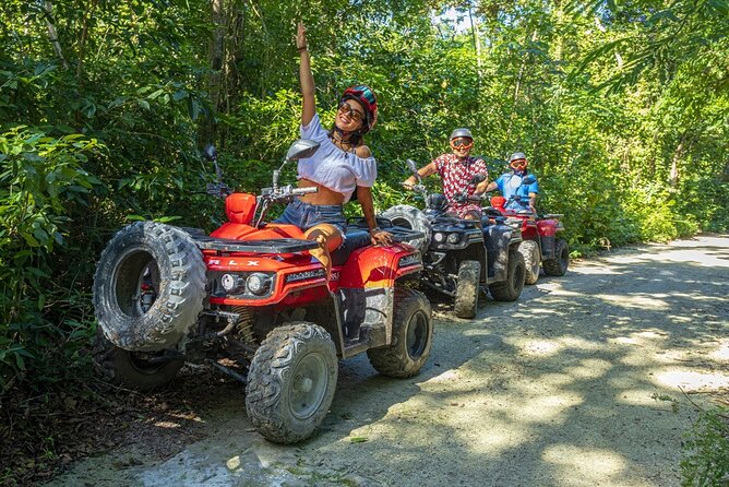 ATV Ride Discover the Jade Cavern and Drive Through The Jungle - Riding Cozumel’s jungle trails by ATV