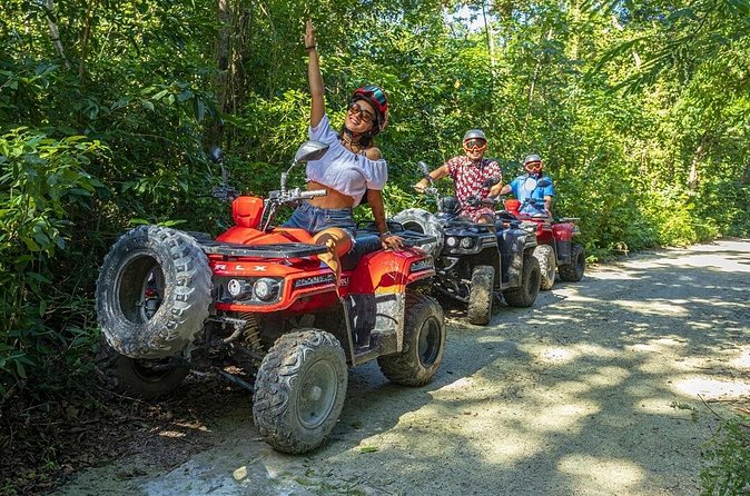 ATV Ride Discover the Jade Cavern and Drive Through The Jungle - Pickup from Cozumel’s cruise piers