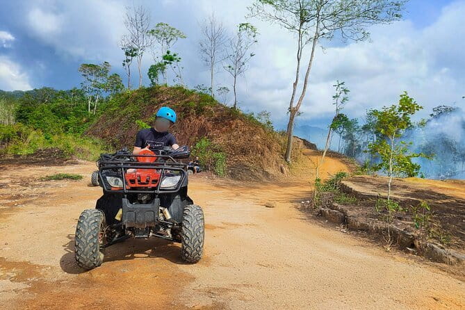 ATV Ride Through Mountain and Waterfall Trails in Khao Lak - The waterfall stop on the two-hour ride