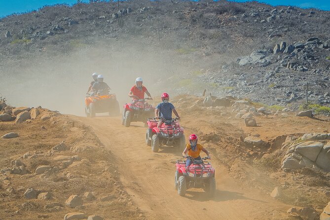ATV Single in Cabo San Lucas /2 Hours/ migriño beach and desert - Riding from Cabo into the desert