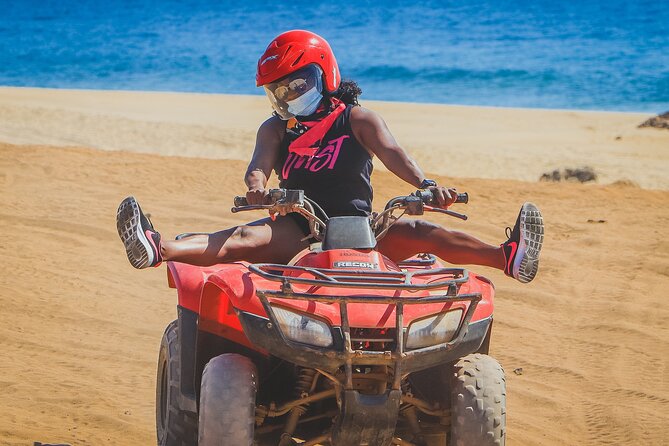 ATV Single in Cabo San Lucas /2 Hours/ migriño beach and desert - What happens at the ATV base